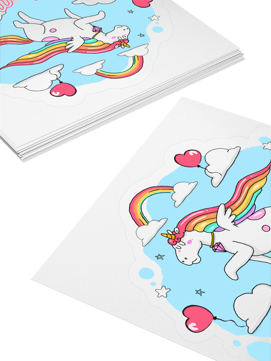 Diabolic Unicorn Sticker product image (10)