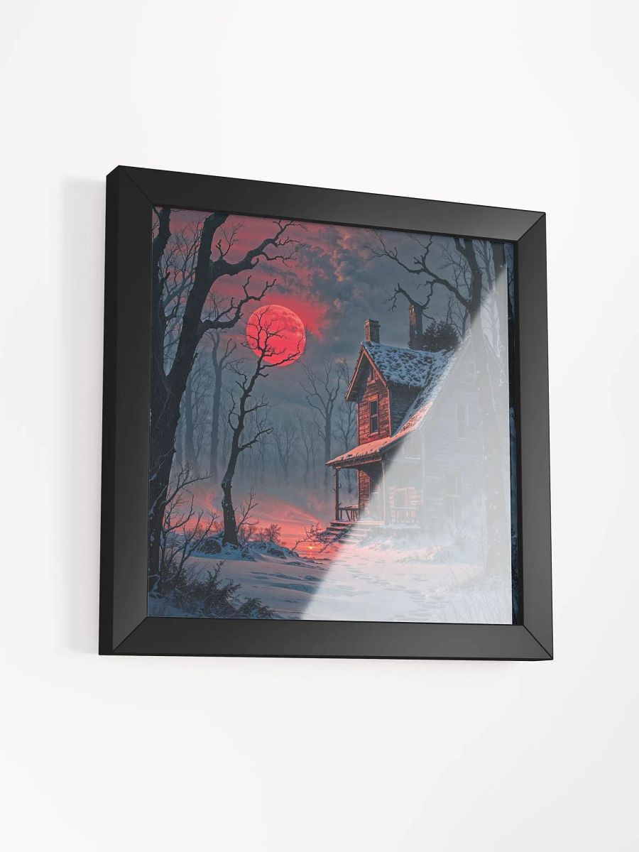 Crimson Moonlight Framed Print product image (1)