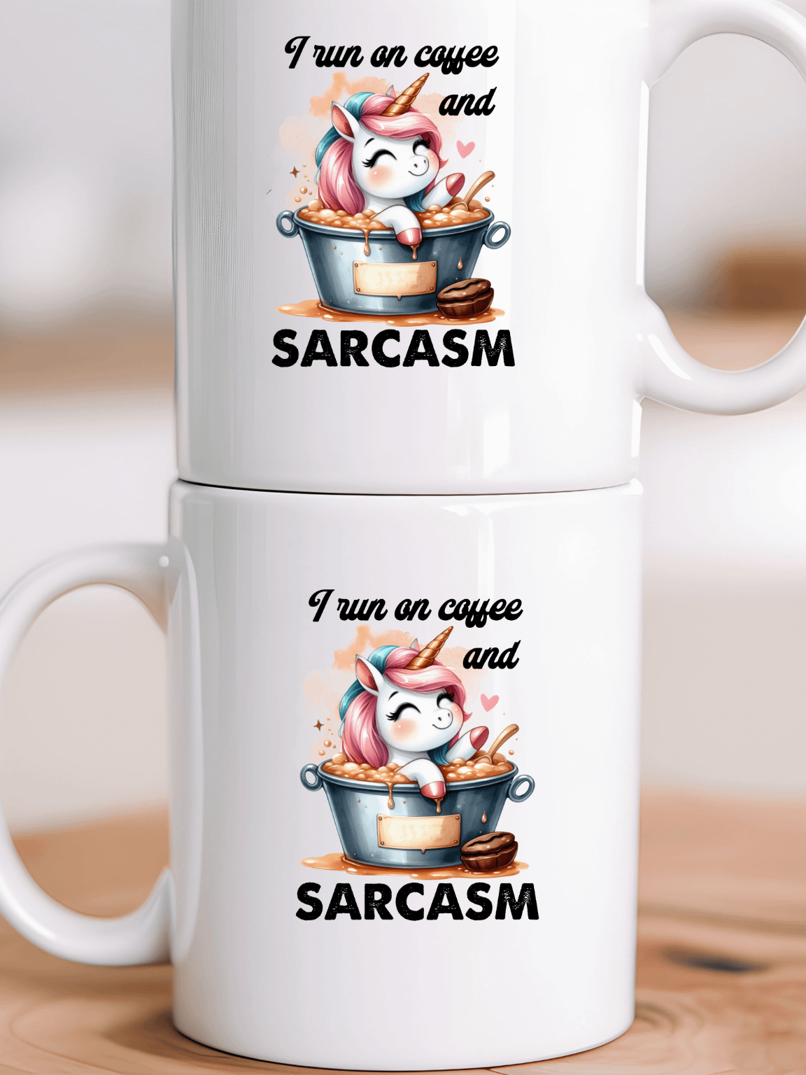 Unicorn in Bathtub Coffee Mug – 
