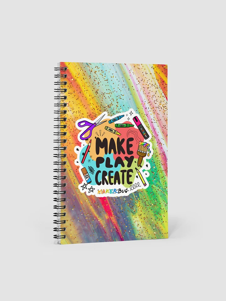 MAKE - PLAY - CREATE NOTEBOOK product image (1)