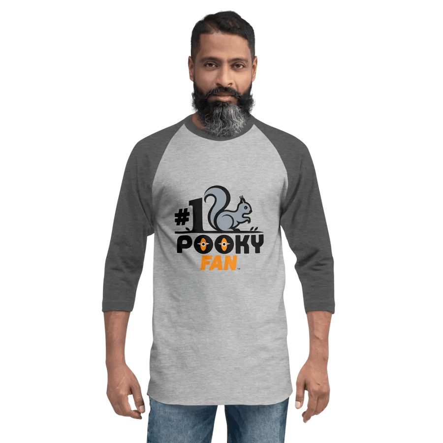 Pooky's #1 Fan Raglan Tee product image (2)