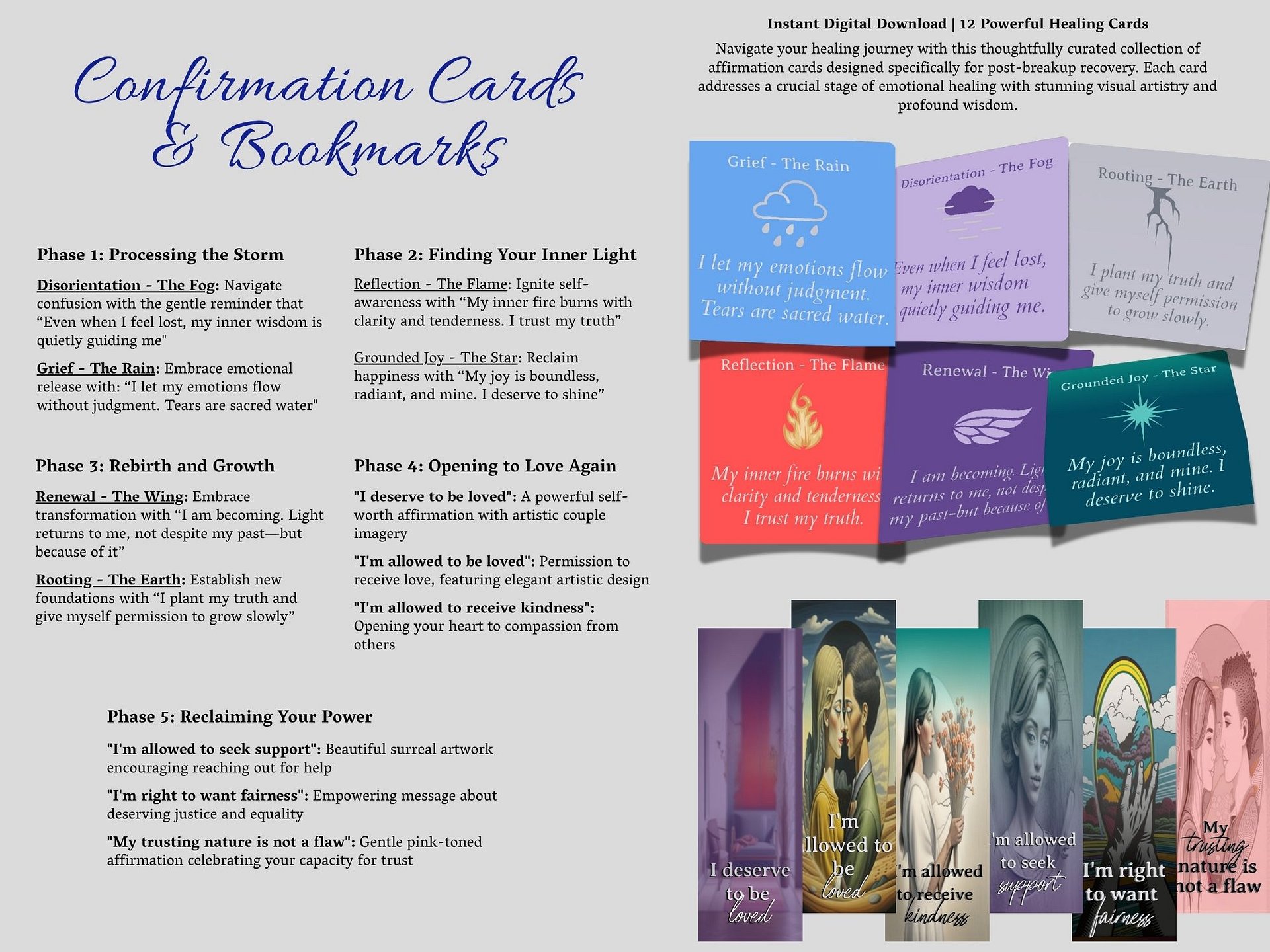Self-Guided Healing Workbook Kit 2025 product image (2)