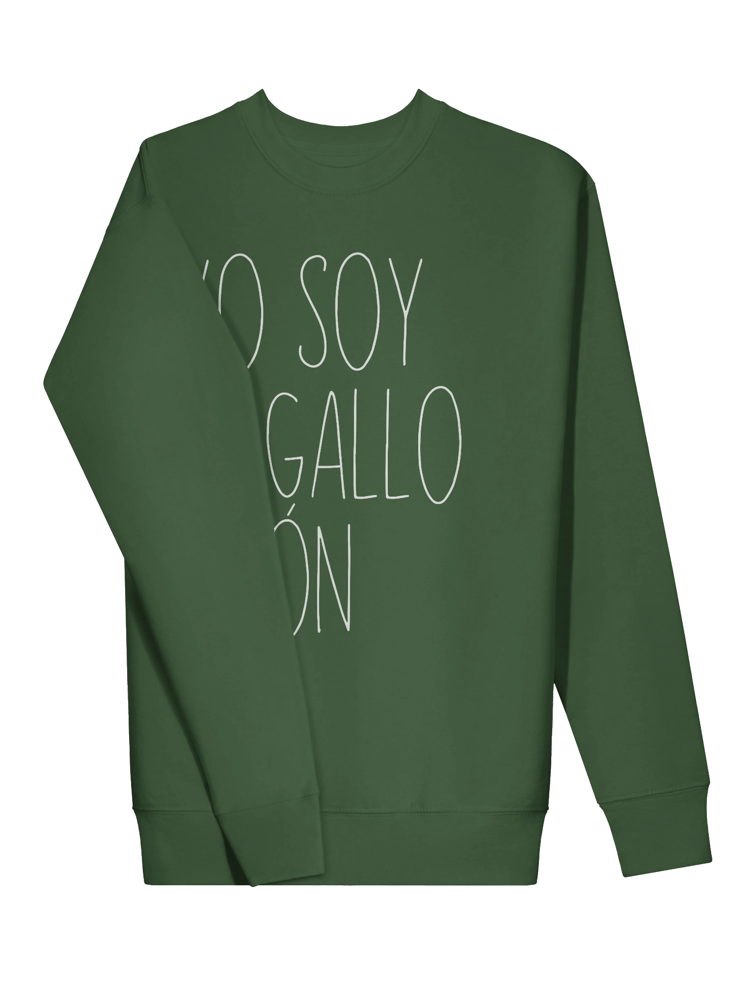 Yo Soy el Gallo Pelón Premium Crewneck Sweatshirt product image (3)
