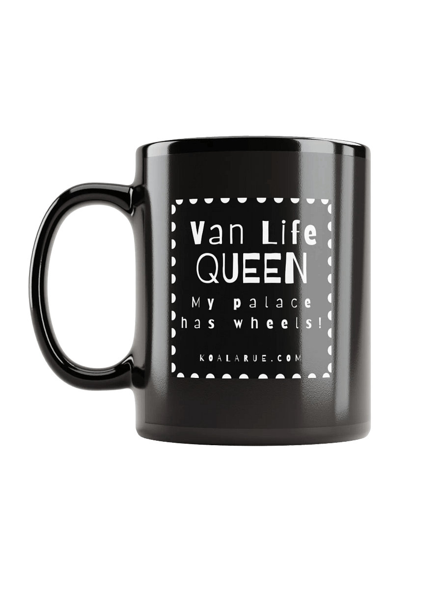 VAN LIFE QUEEN • BLACK MUG product image (12)