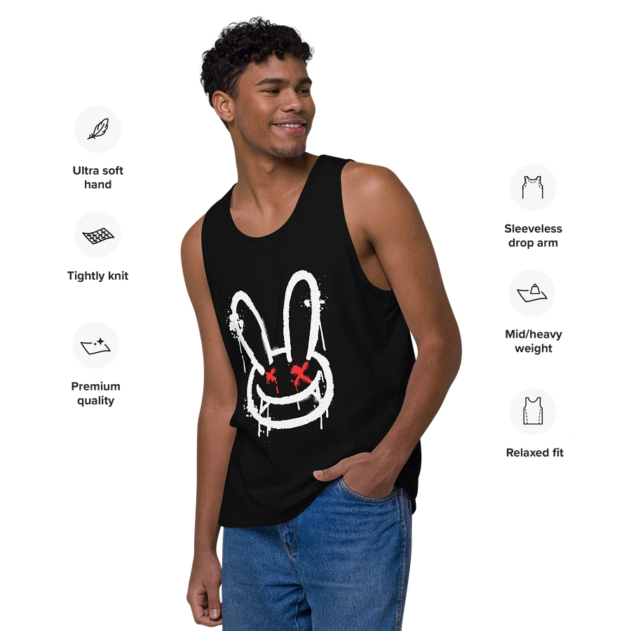 Fat Nugz Dead Rabbit Icon Men's Premium Tank Top product image (9)