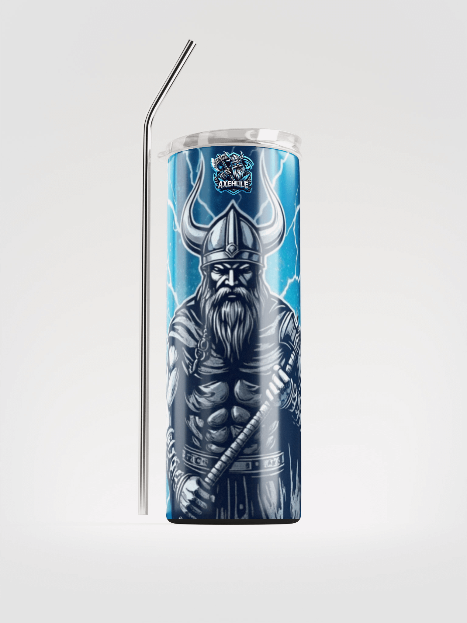 Lightning Viking Stainless Steel Tumbler product image (1)