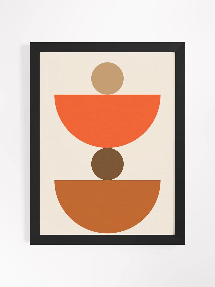 Geometric Harmony Framed Art Poster product image (3)