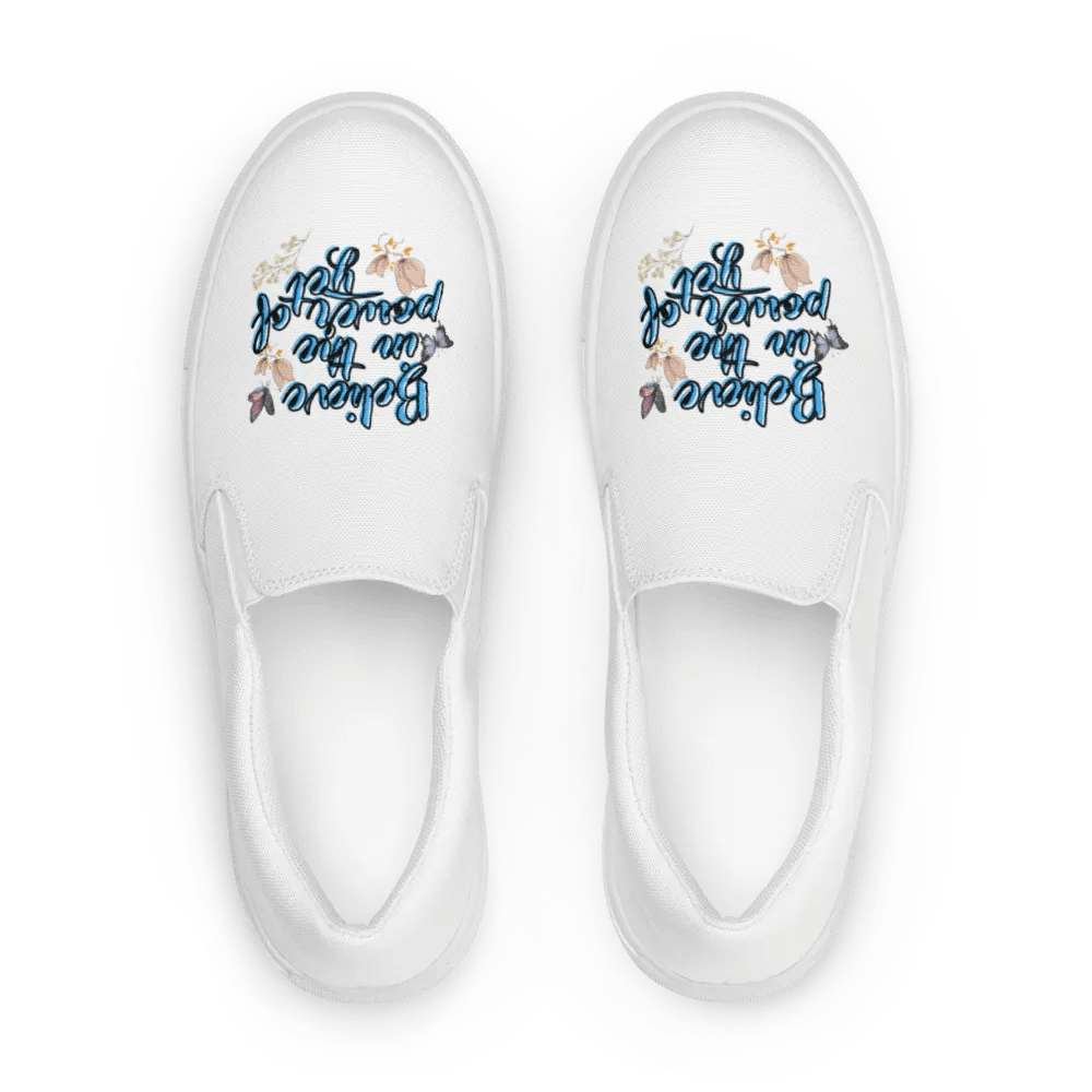 Believe in the Power of Yet Canvas Shoes product image (1)
