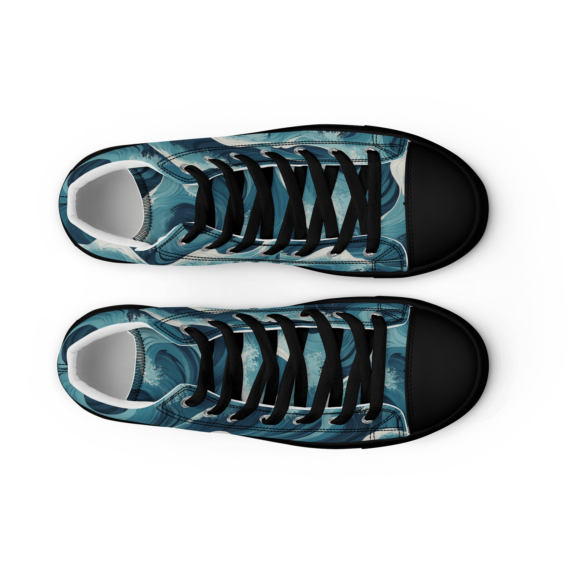 Retro Wave Women's High Top Sneakers product image (9)