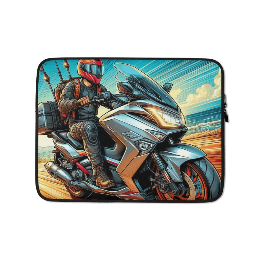 Coastal Rider Laptop Sleeve product image (1)