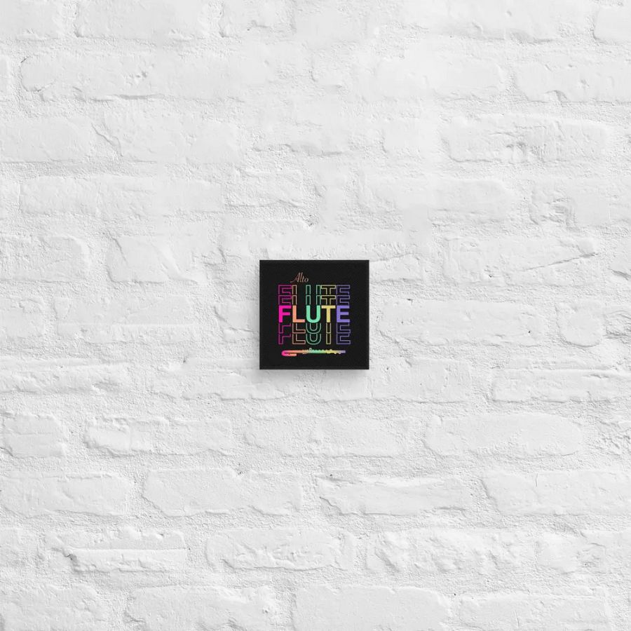 Symmetrical Flute Graphic Canvas - Alto Flute product image (2)
