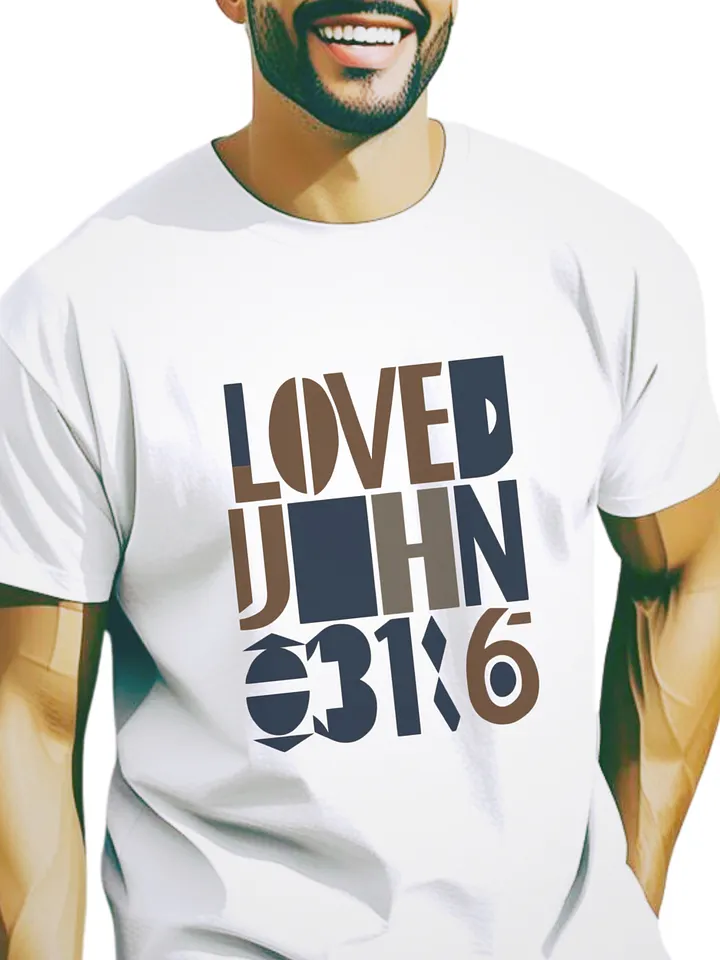 John 3:16 Earthy Geometric product image (1)