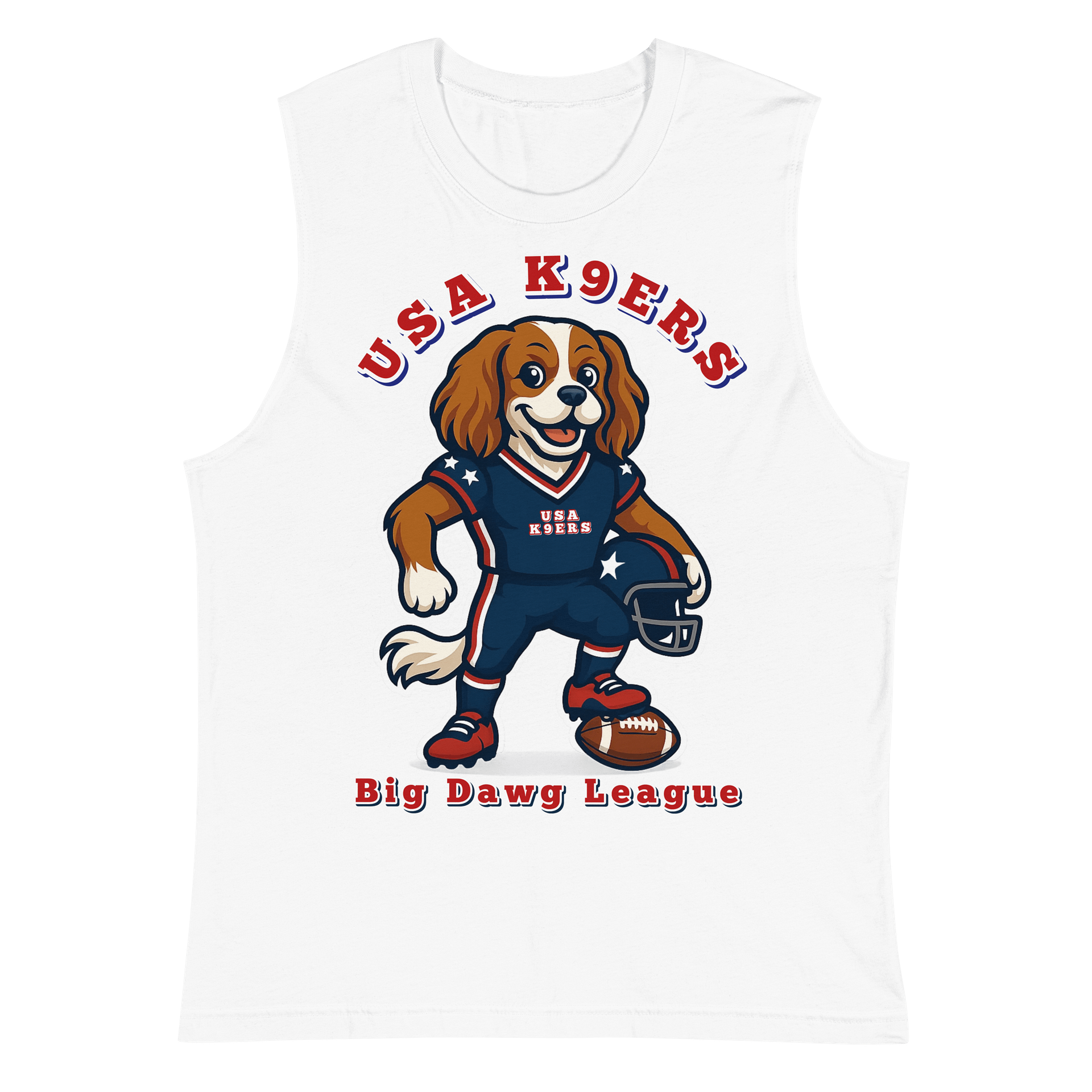 Muscle Tee Cavalier King Charles Spaniel USA K9ERS product image (3)