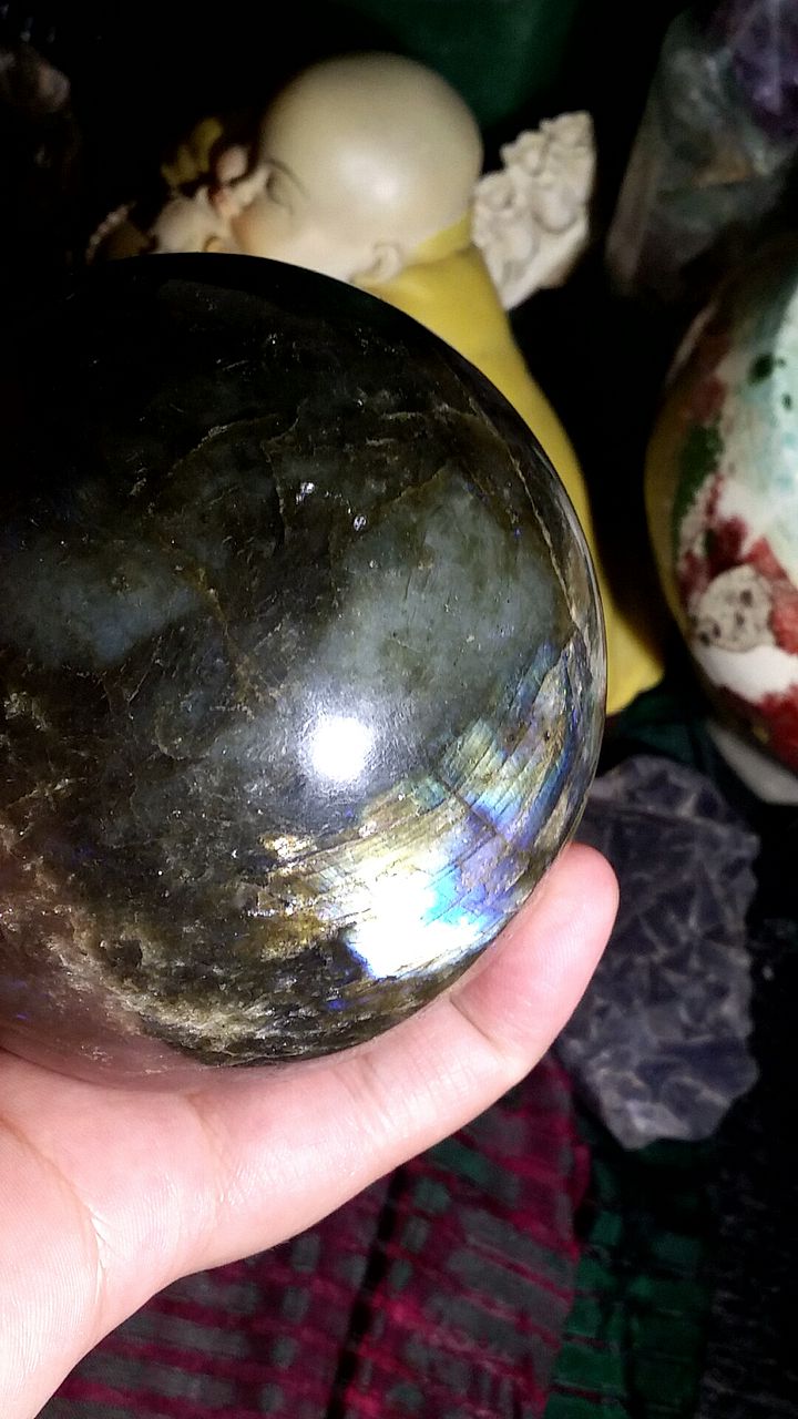 754g Labradorite Sphere product image (2)