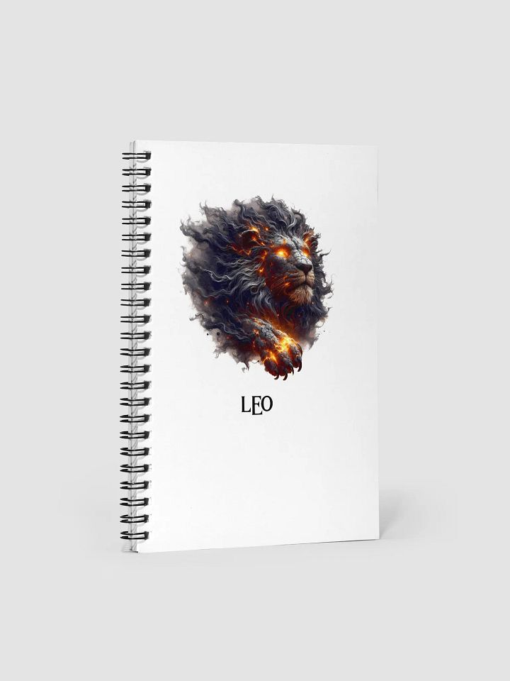 Mythical Leo Spiral Notebook product image (1)