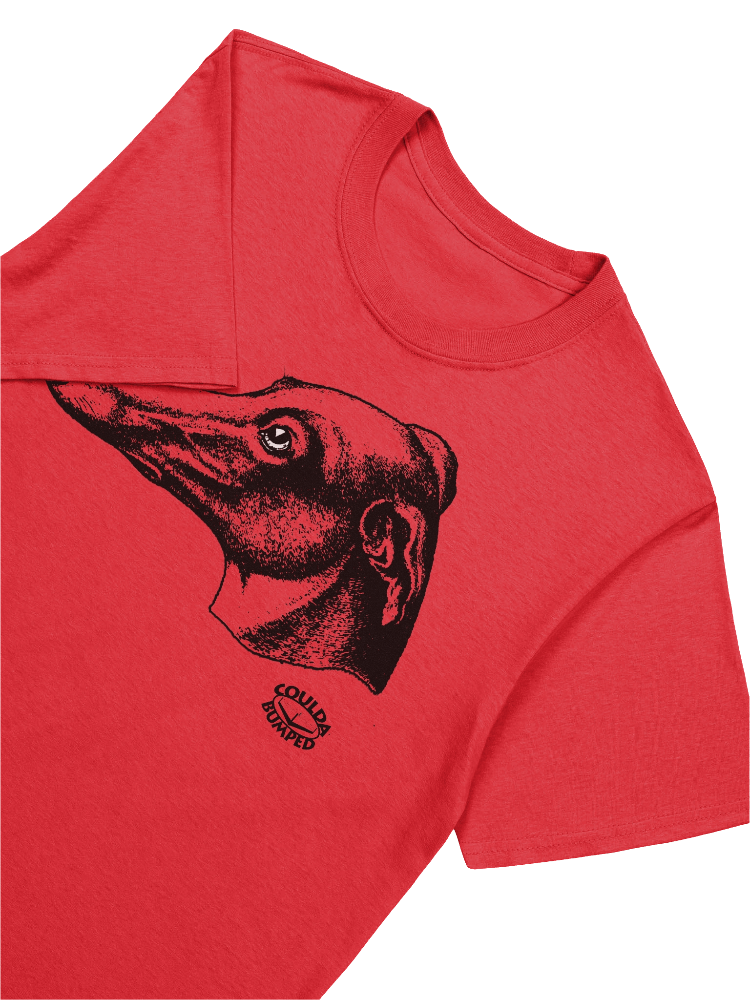 Coulda Bumped "We Some Dawgs" Tee -Red/Black product image (3)