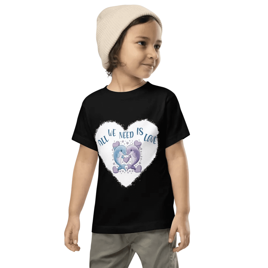 Dolphin Love Toddler T-Shirt product image (3)
