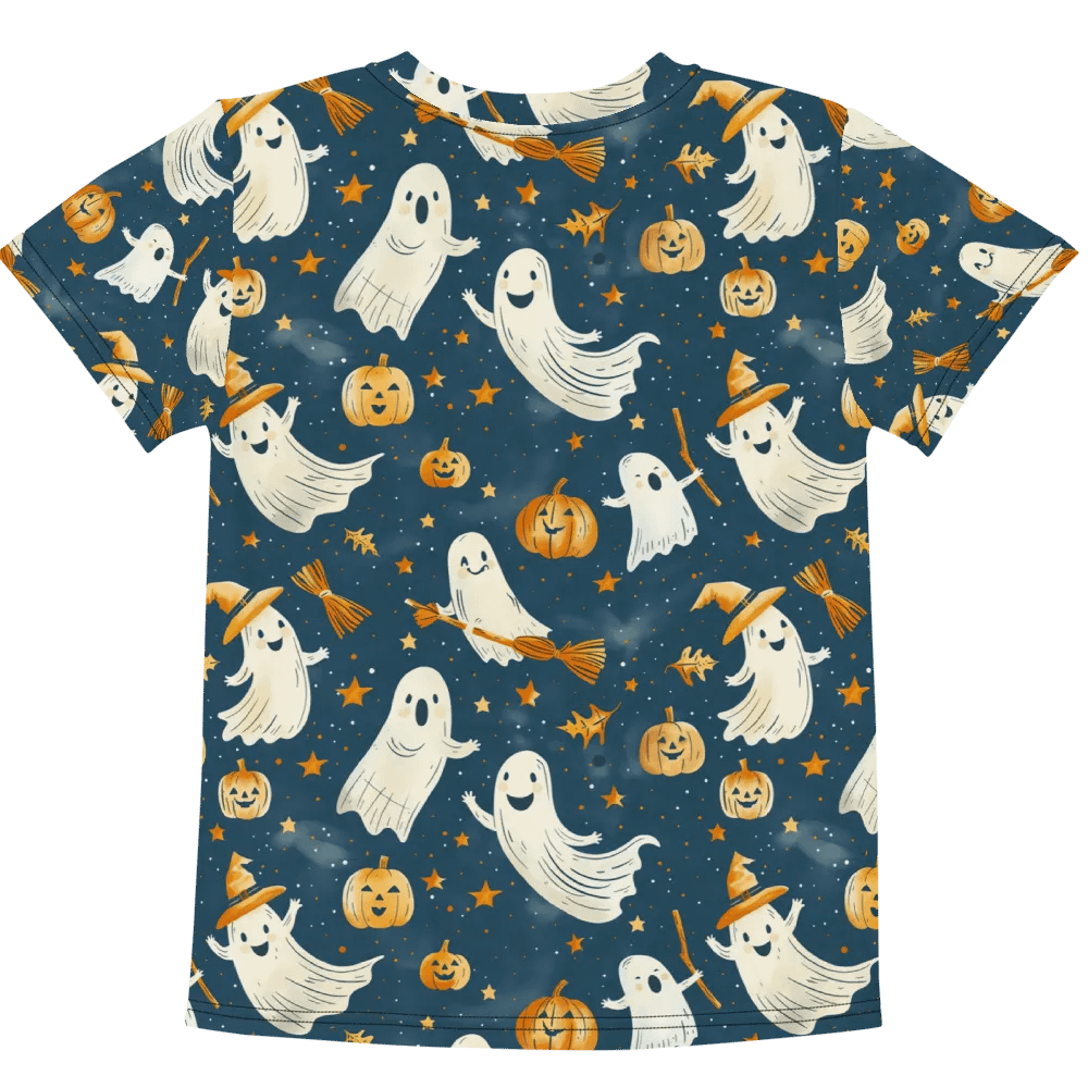 Cute Ghost Halloween T-shirt product image (4)