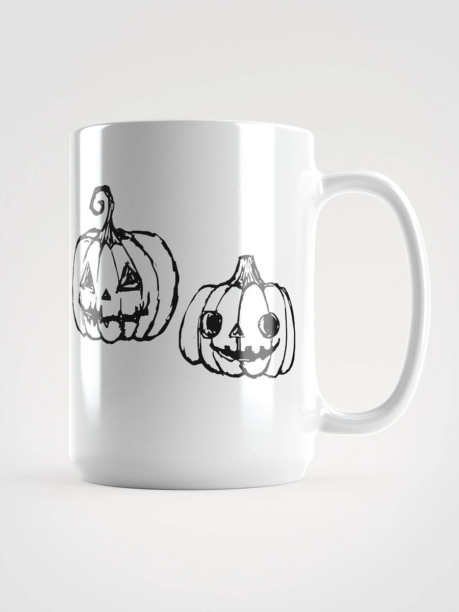 Halloween Season Pattern White Shiny Mug product image (1)