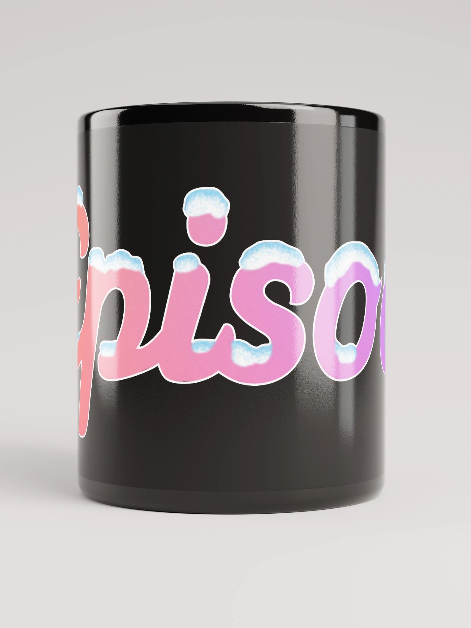 Episode Holidays Logo Black Glossy Mug product image (5)