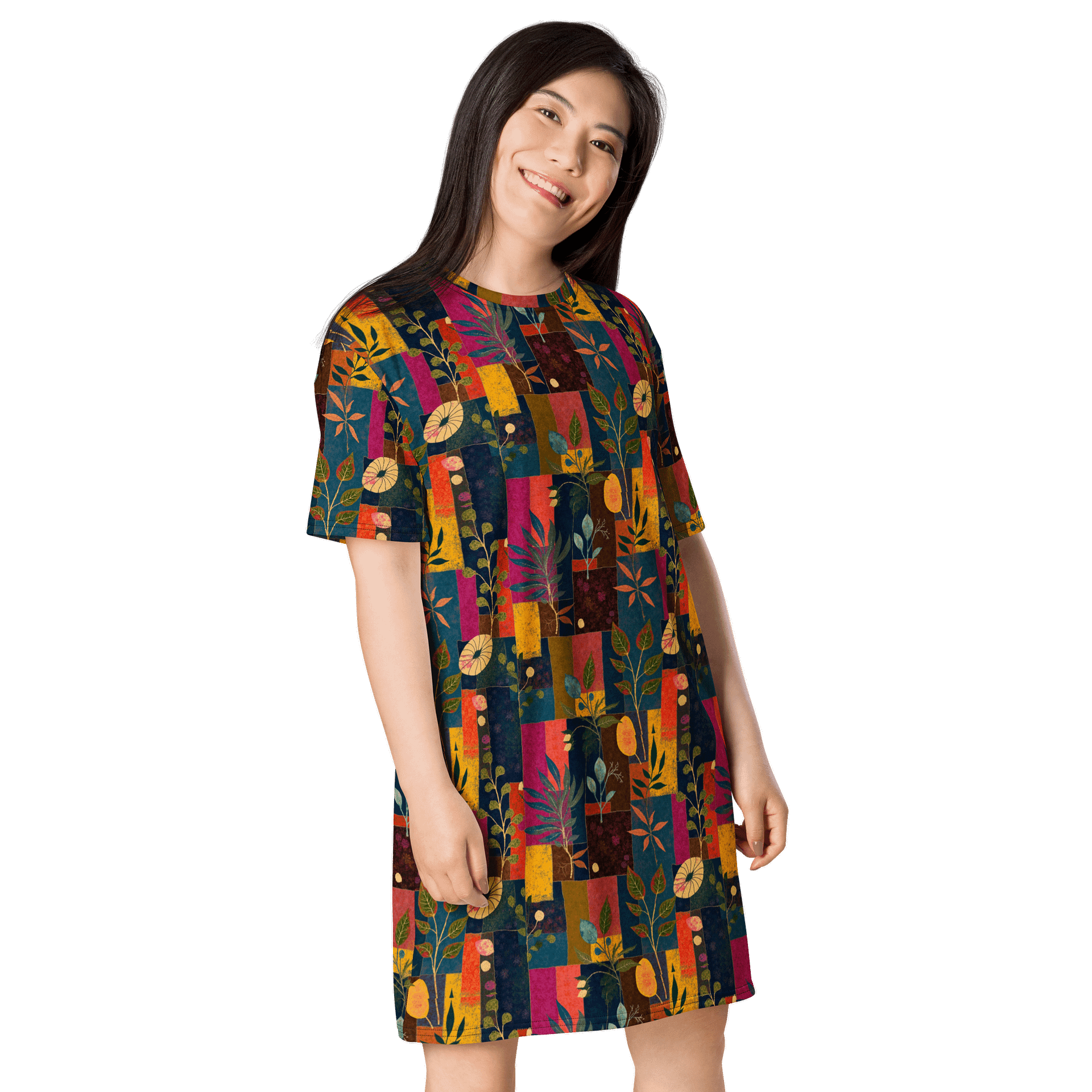 Botanical Harmony All-Over Dress product image (4)