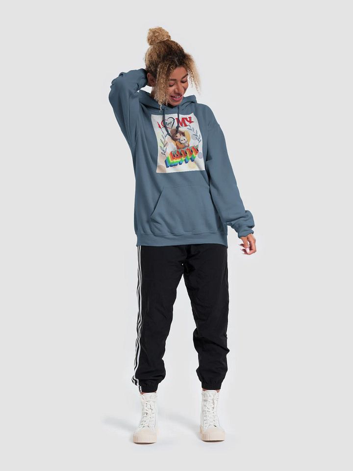 I Love my kitty design - Gildan Classic Hoodie product image (1)