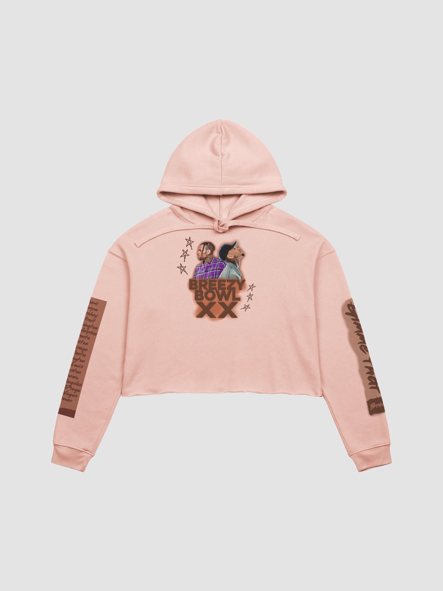 Breezy Fan Crop Hoodie product image (1)