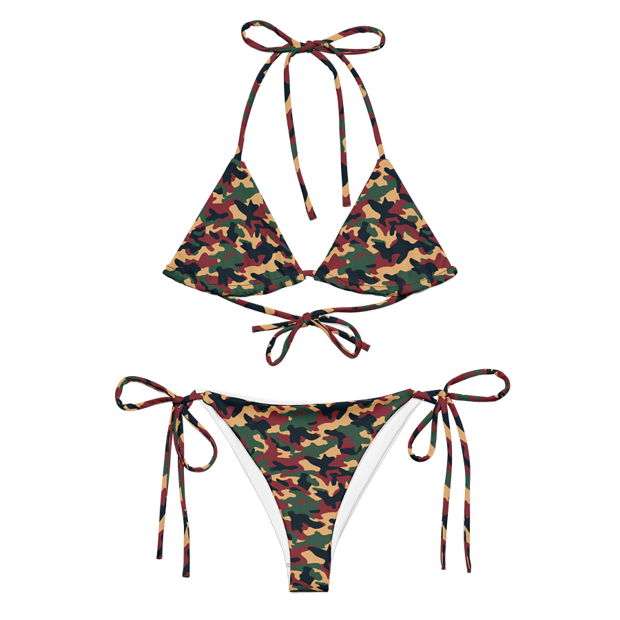 Autumn Camo Print Bikini Set product image (1)