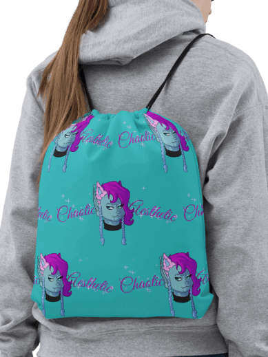 "Chaotic Aesthetic" Drawsting Bag product image (4)