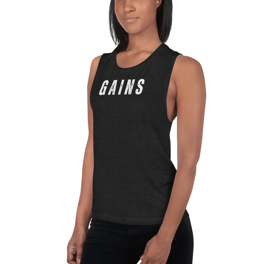 Gains Women's Muscle Tank product image (3)