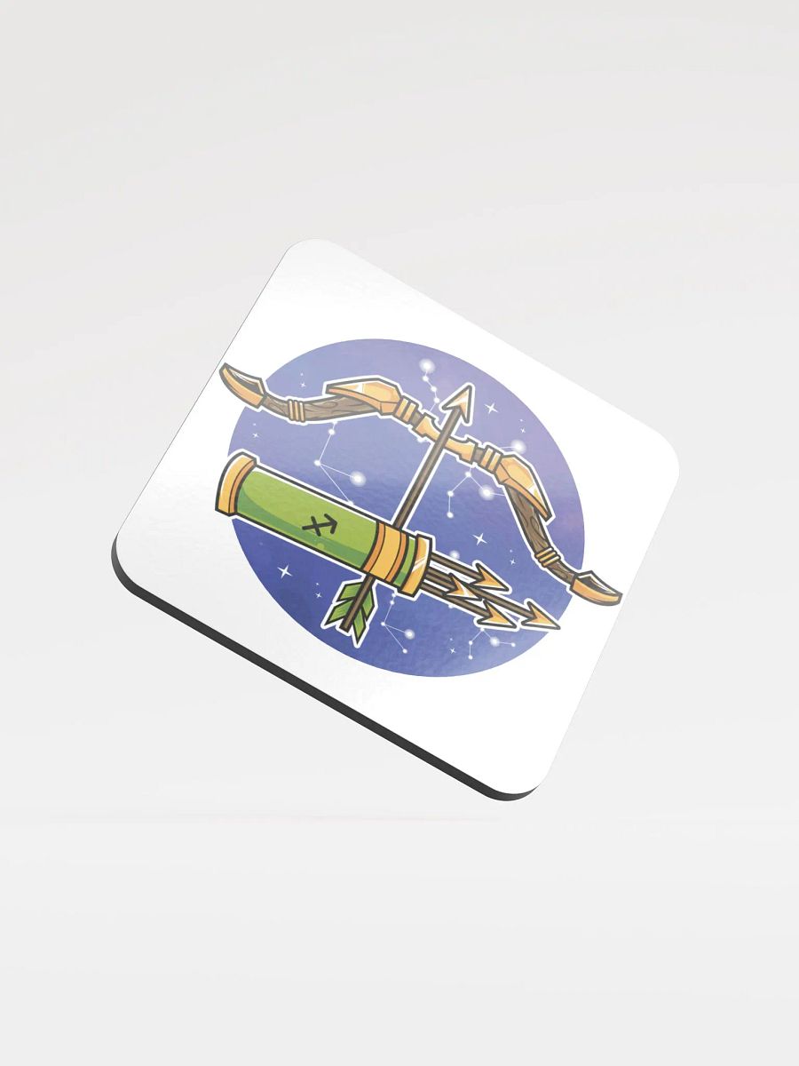 Starry Sagittarius Cork Coaster Set product image (1)
