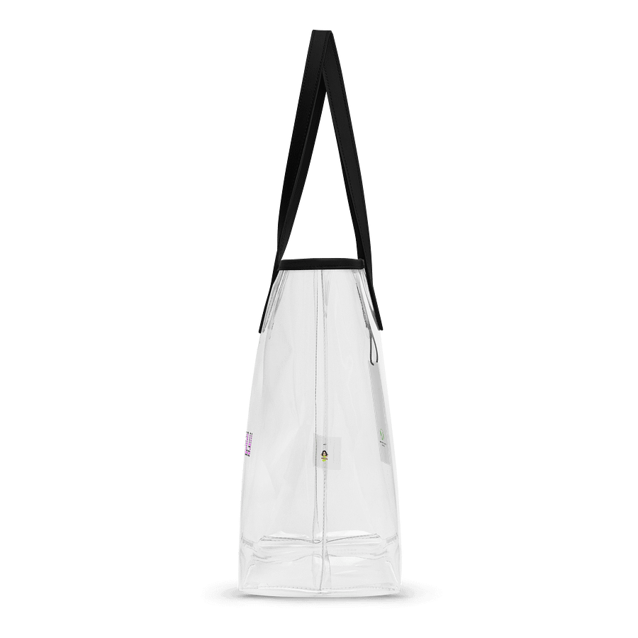 Pixel Butterfly Clear Tote Bag product image (5)