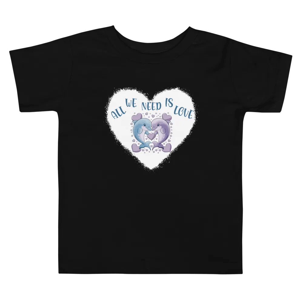 Dolphin Love Toddler T-Shirt product image (6)