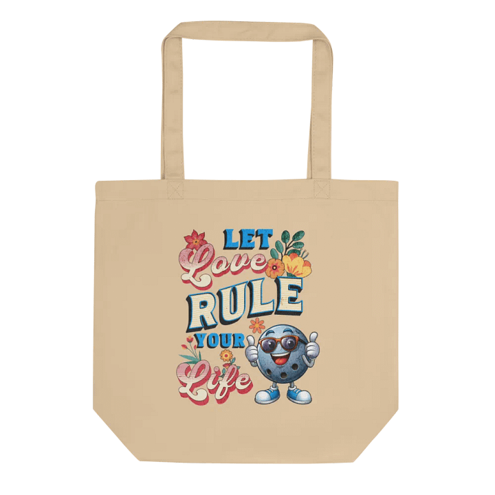Let Love Rule Your Life Bowling Eco Tote product image (1)