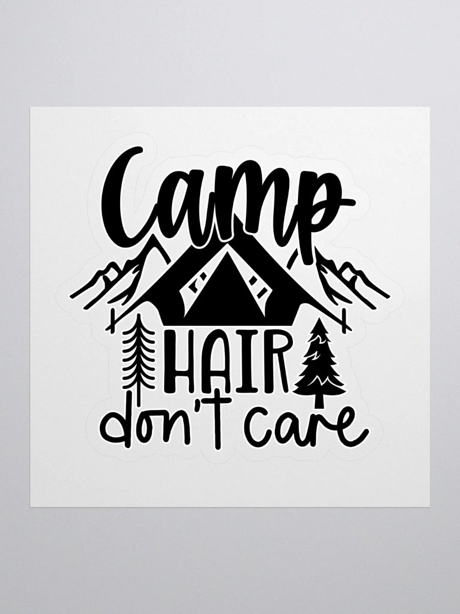 Camp Hair Don't Care Sticker Set product image (1)