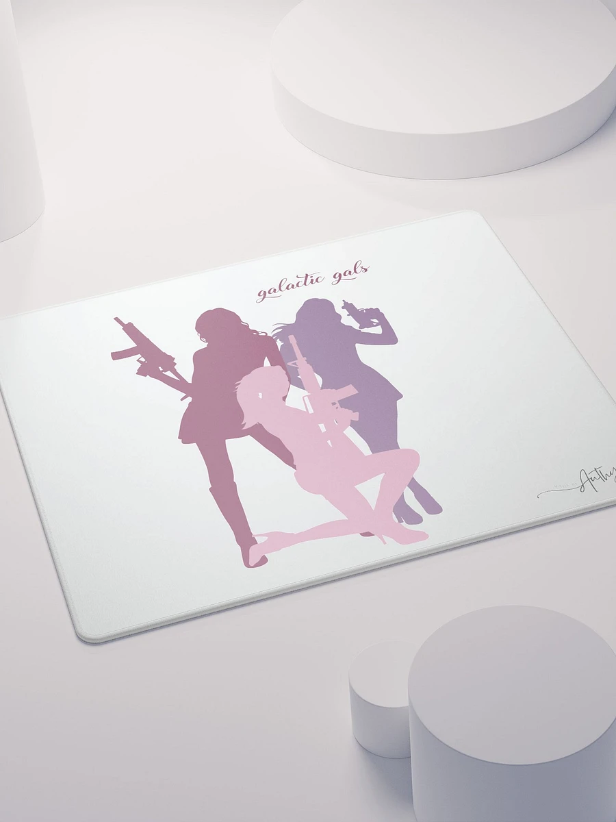 Galactic Gals Mouse Pad: Charting Stellar Nights in the Verse! product image (4)