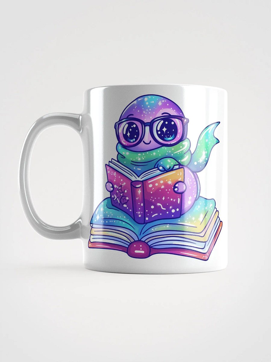 Bookworm Bliss White Mug product image (6)