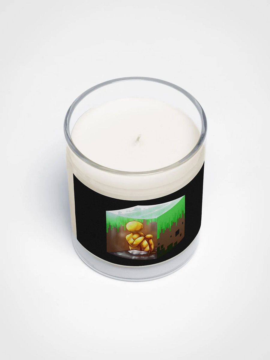 alan becker gold minecraft candle product image (3)