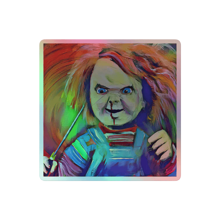 Killer Doll Holographic Sticker Sheet product image (2)