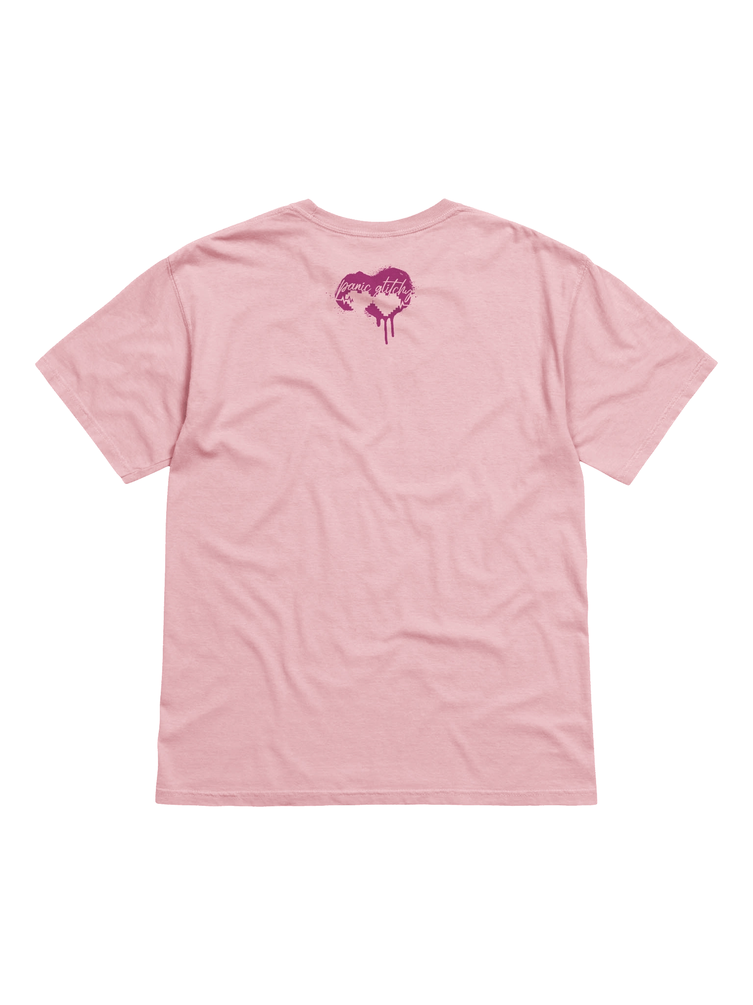 Panic Glitchy Dream Girl Magenta Grunge product image (12)