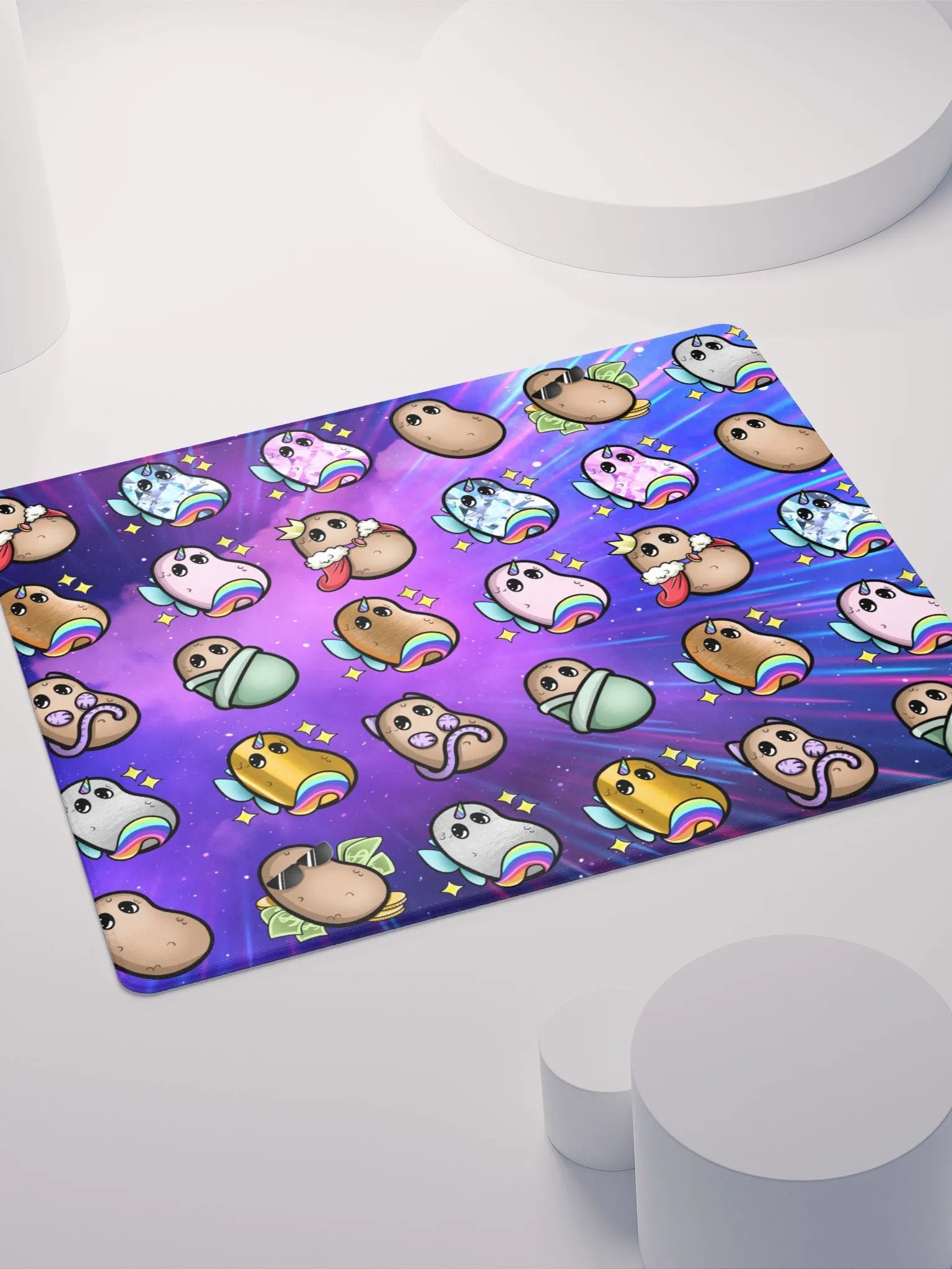 ''Patates intergalactiques'' Tapis de souris de jeu product image (4)