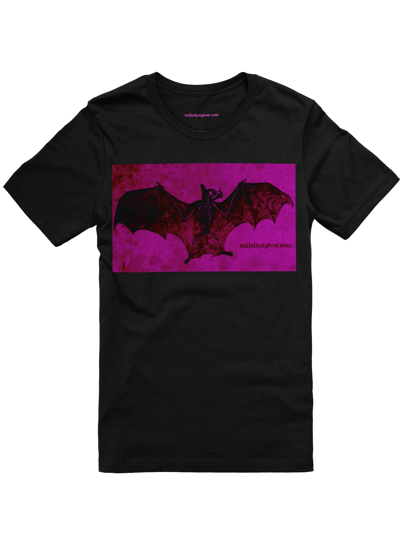 bat - nailsthatglow soft shirt product image (1)