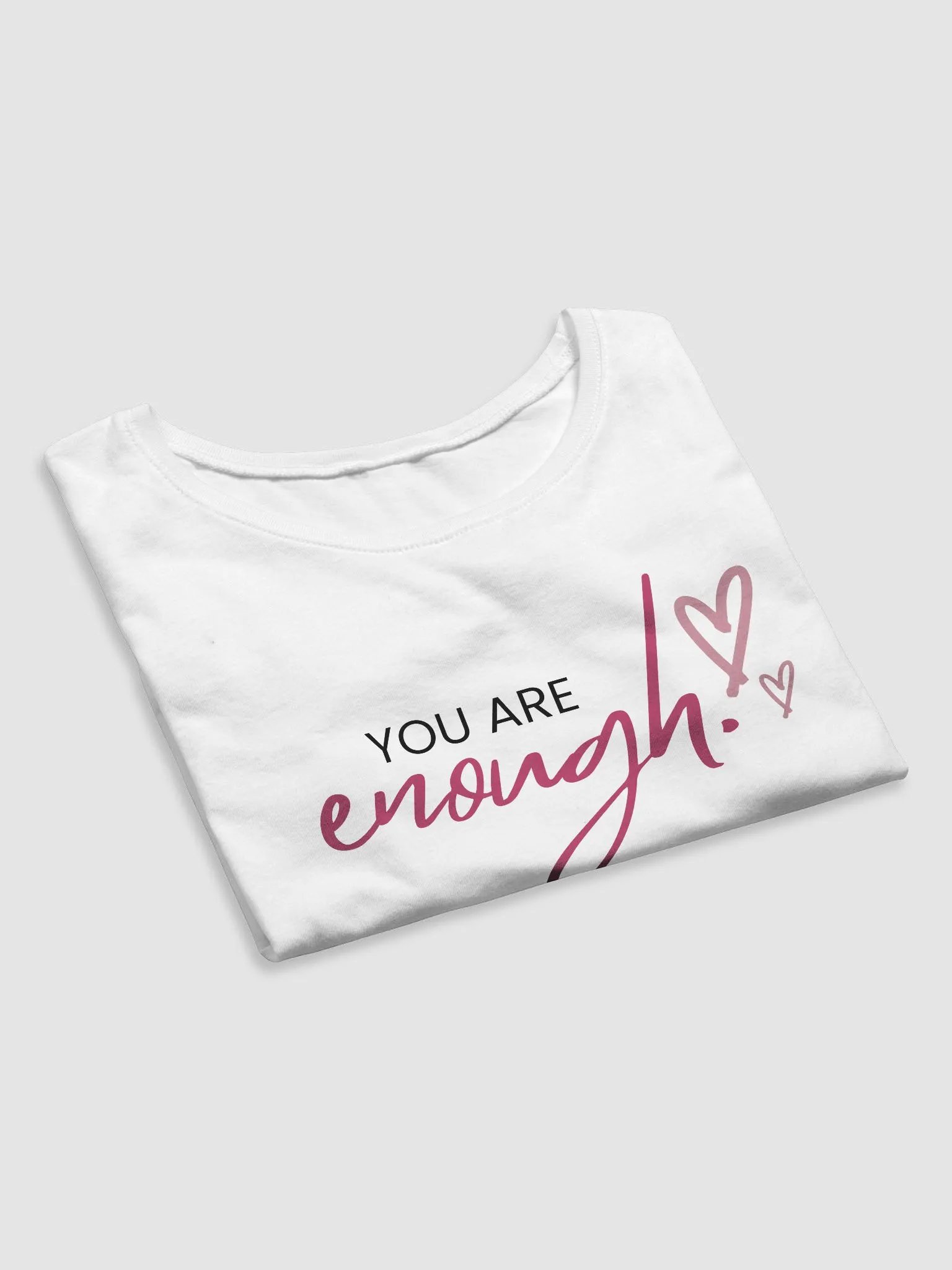 You Are Enough Baby Tee product image (4)