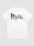 Myuu Logo T-Shirt White product image (1)