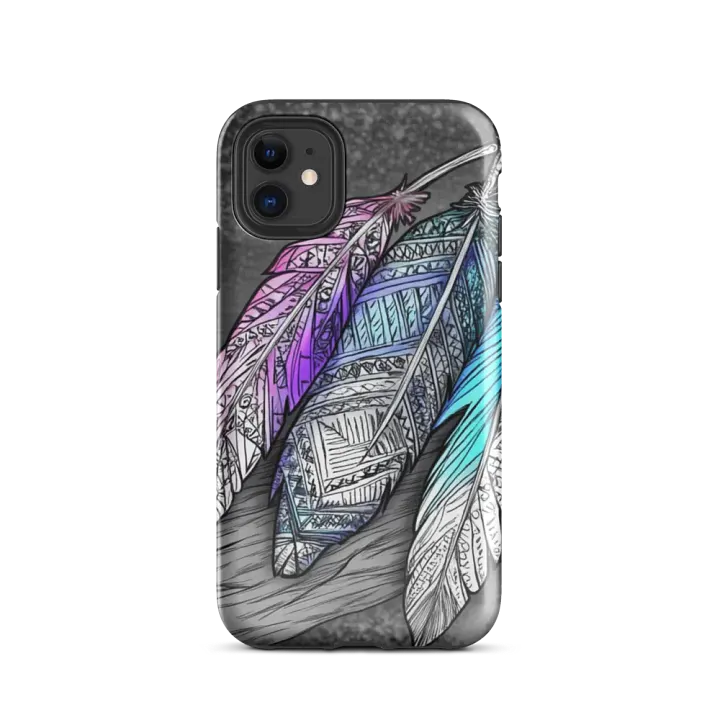 G Feathers, Tough Case for iPhone® by Allcolor product image (2)