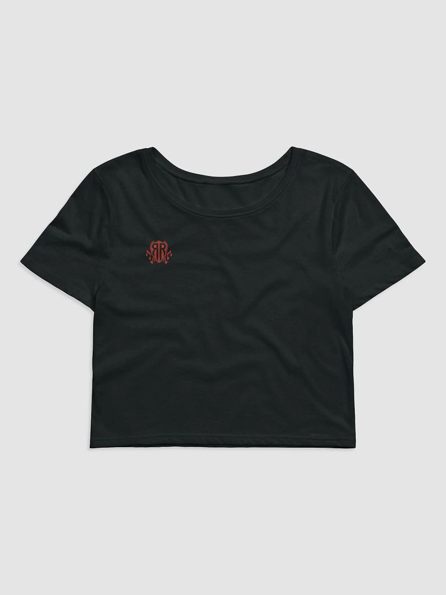 Red Rob Logo Women's Crop Baby Tee product image (3)