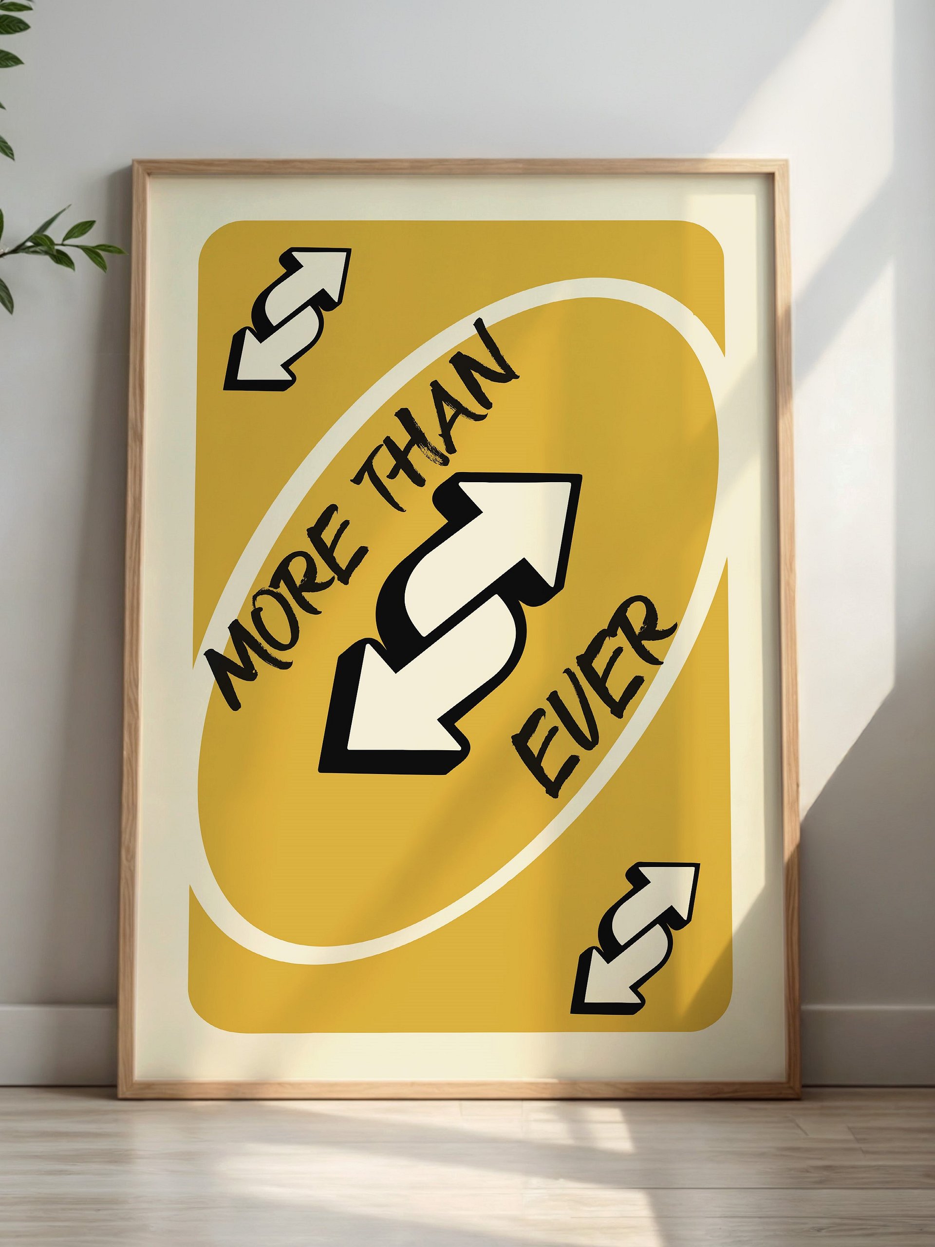 More Than Ever Wall Art Yellow product image (1)