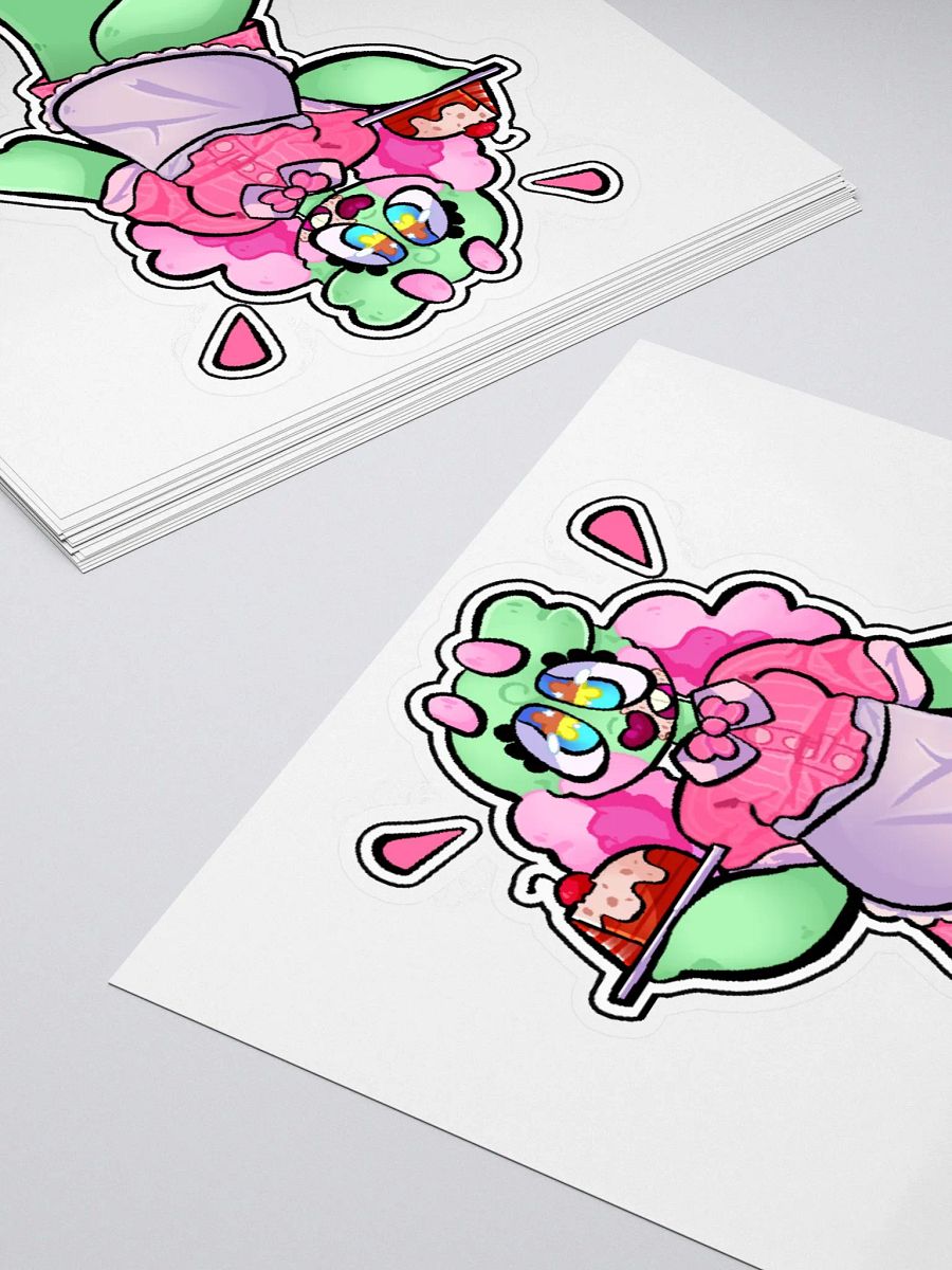 Oops! Milly took a slice! Sticker product image (4)