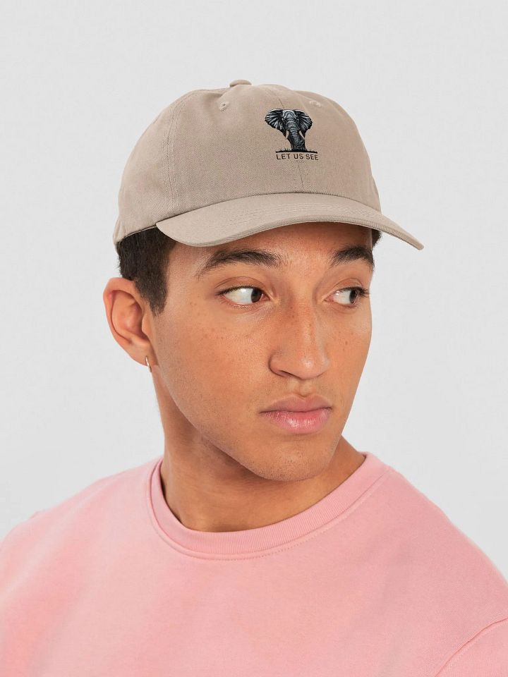 Elephant Elegance Dad Hat product image (2)