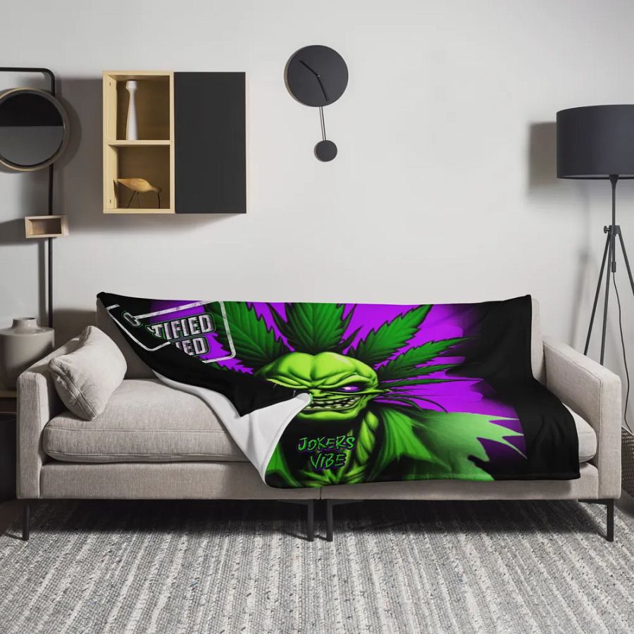 Certified Stoney Hippy Blazing Joker Blanket product image (11)